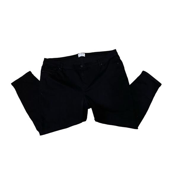 Lane Bryant Black Signature Fit Sateen Mid Rise Stretch Skinny Jean Plus Size 28 - Picture 5 of 13